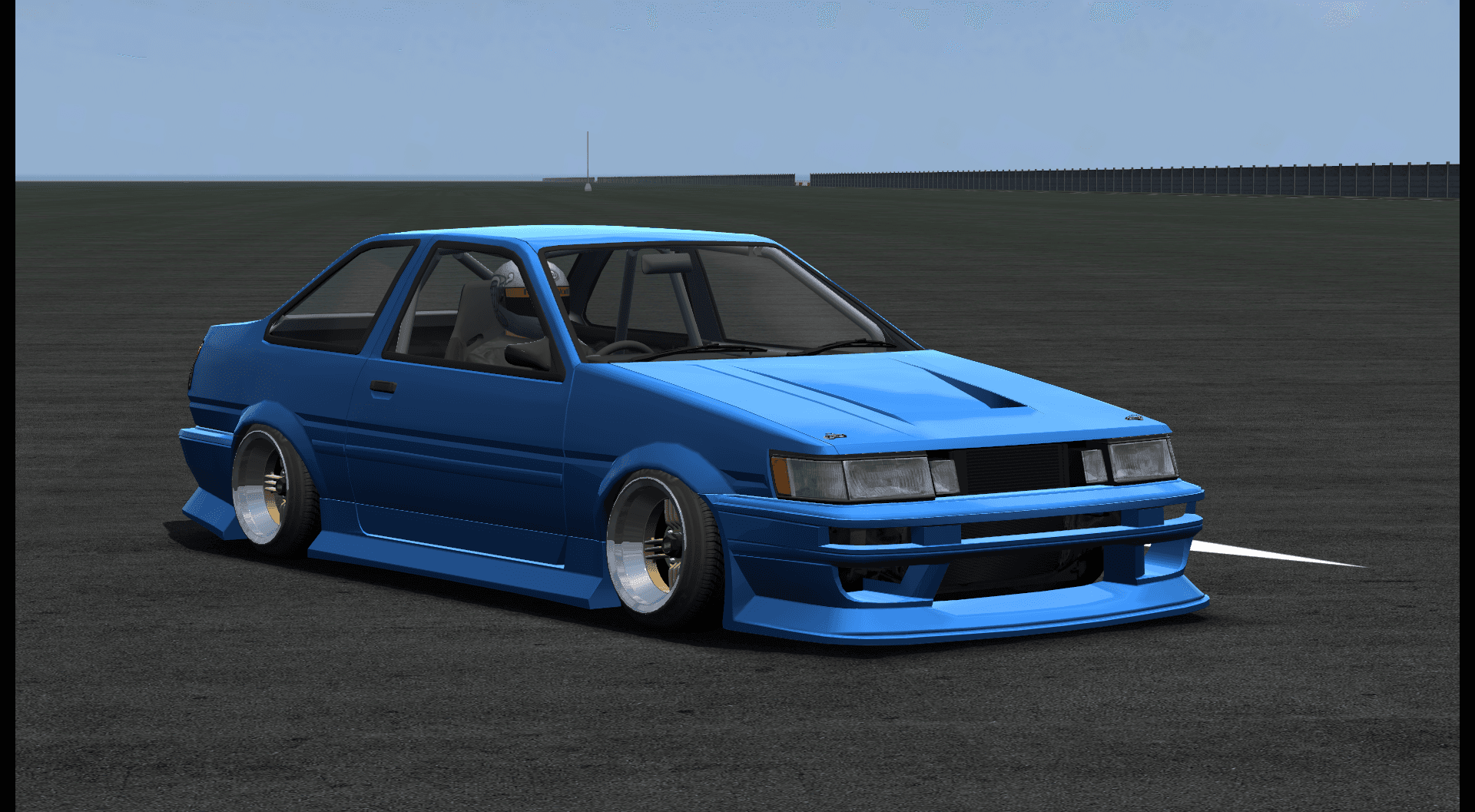 Photomatched Run Free Type 2 AE86 Front Bumpers (Sprinter & Levin)