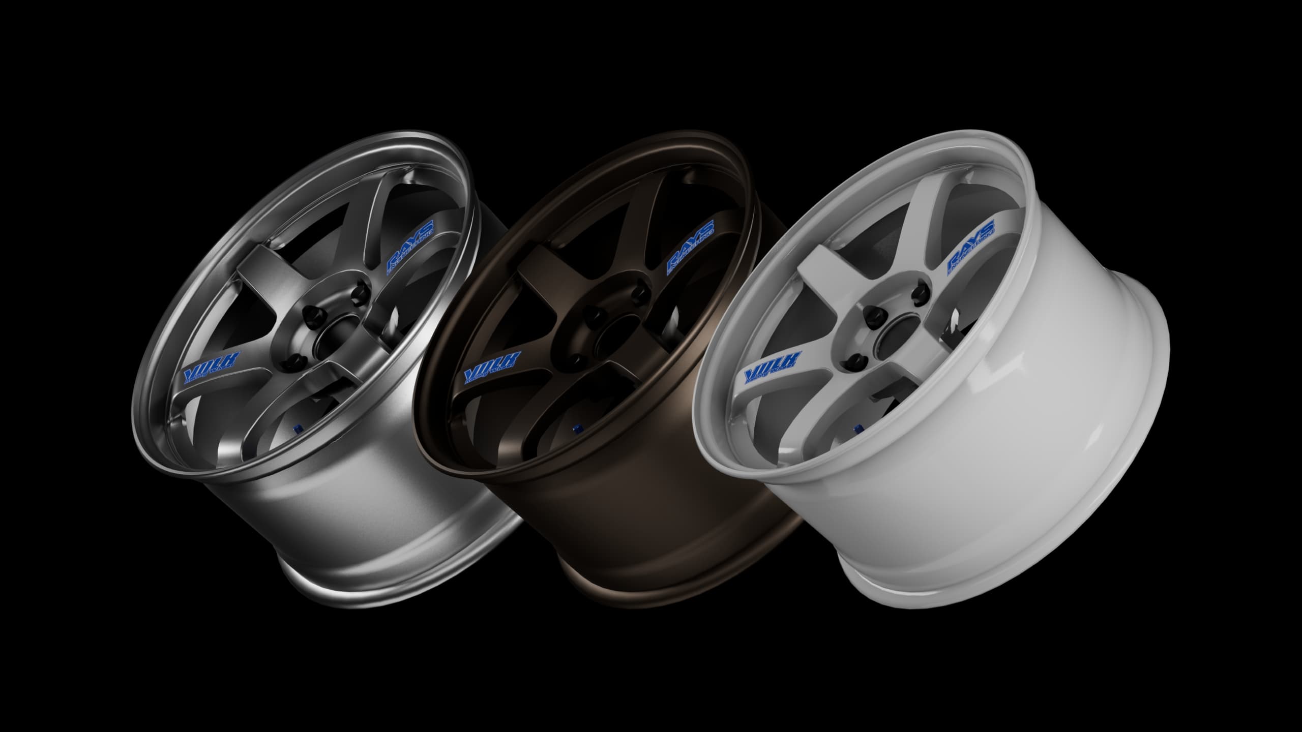 Rays Volk TE37 OG - Photomatched 3D Model